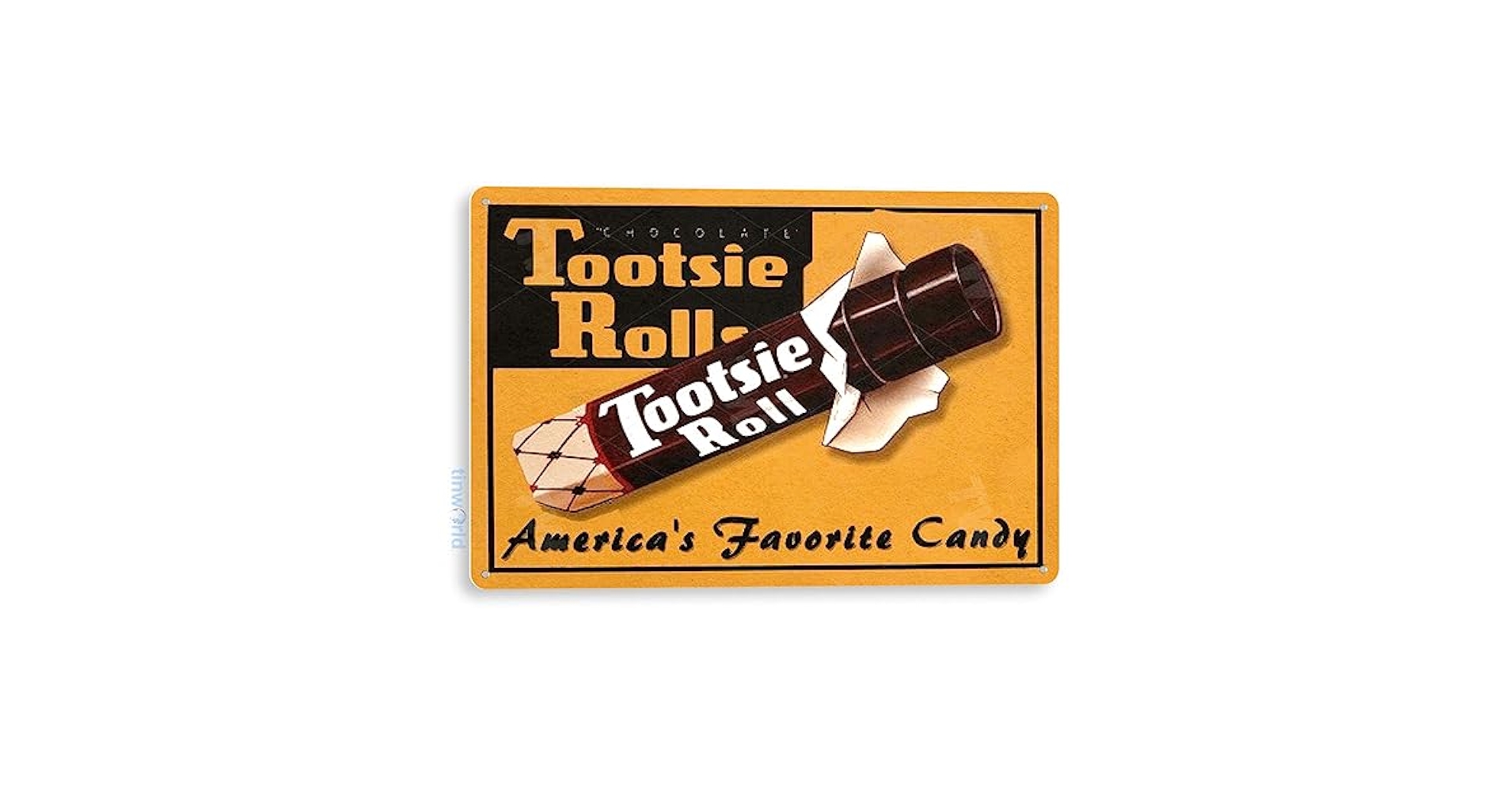 Amazon.com: Tinworld Tin Sign: Tootsi Roll Retro Vintage